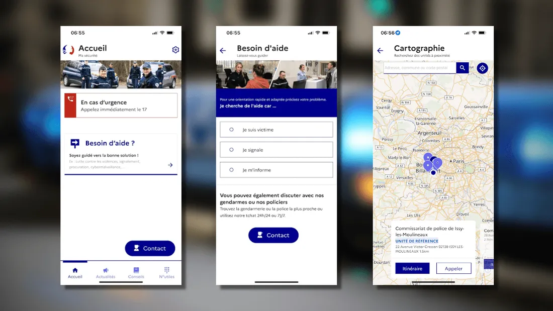 Beauvau lance l'application "Ma Sécurité" pour un contact 24h/24 avec les forces de l'ordre