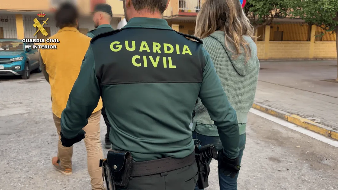 Interpellation par la Guardia Civil