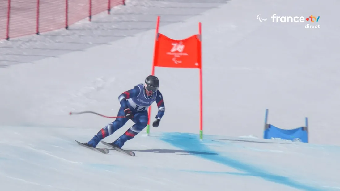 Aurélie Richard obtient sa deuxième médaille des Jeux paralympiques d'hiver 2026.