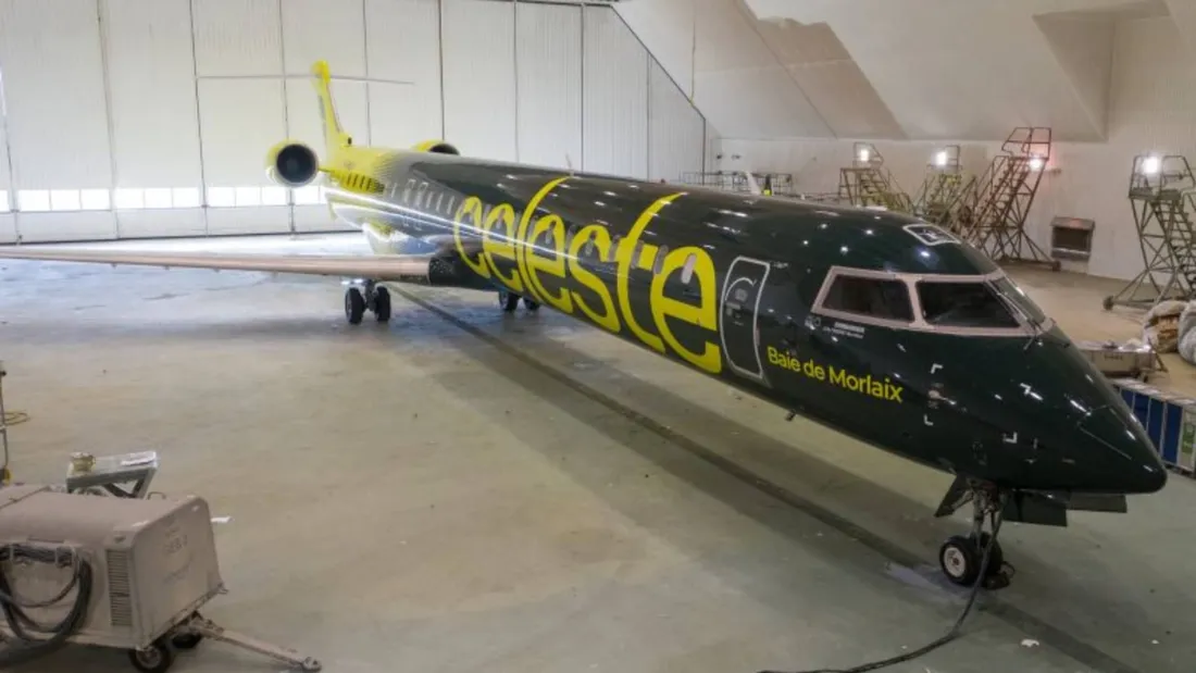 L'avion de la compagnie Celeste n'a effectué aucun vol pour l'instant.