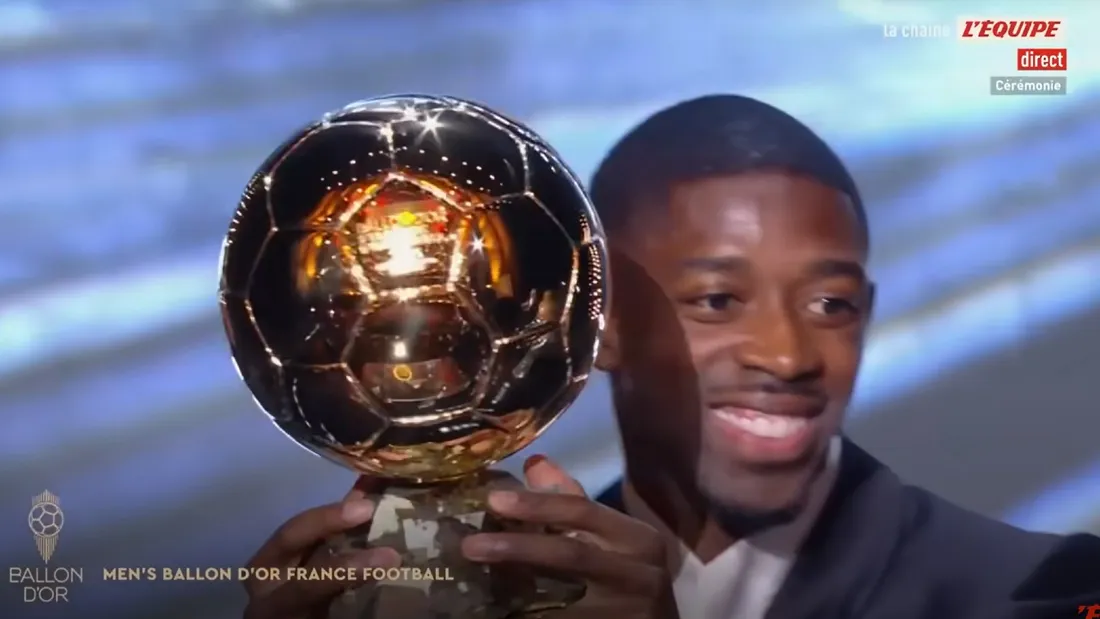 Ousmane Dembélé Ballon d'Or 2025
