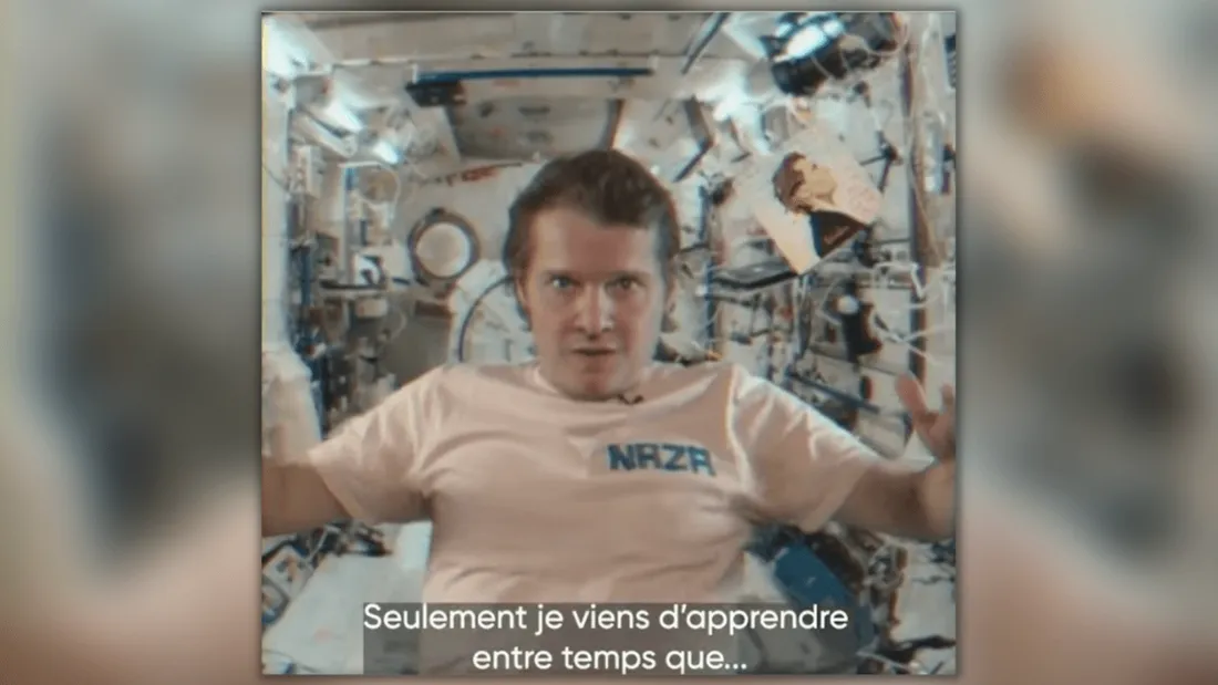 Bénabar adresse une vidéo à Thomas Pesquet