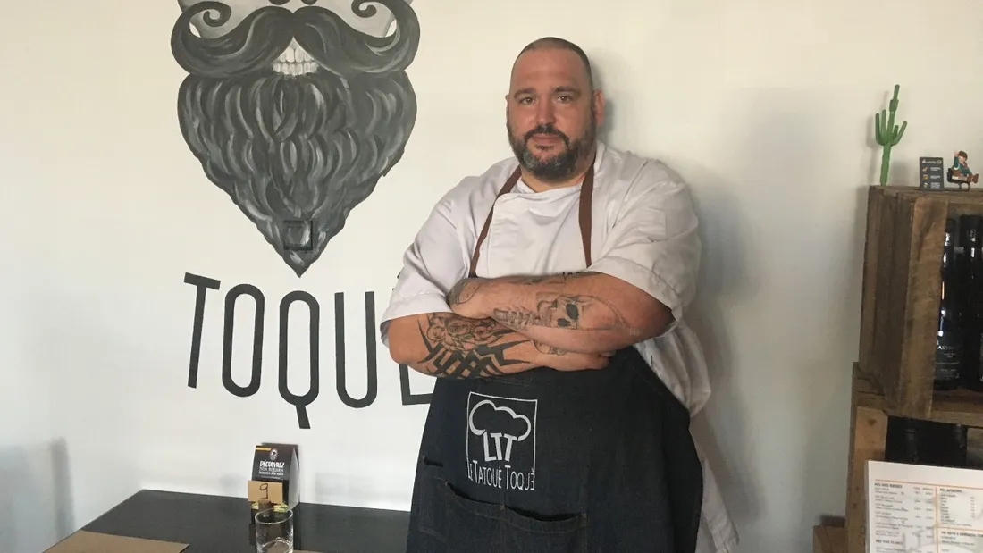 Benoît Sanchez, chef du tatoué toqué à Tours