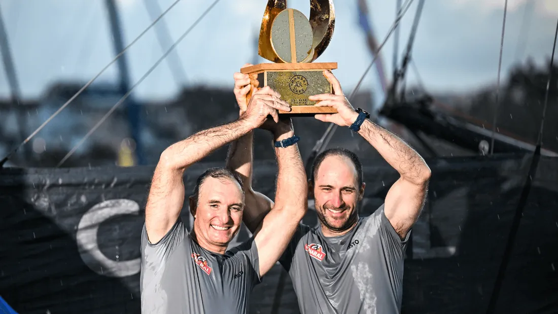 Jérémie Beyou victoire Transat Café L'Or