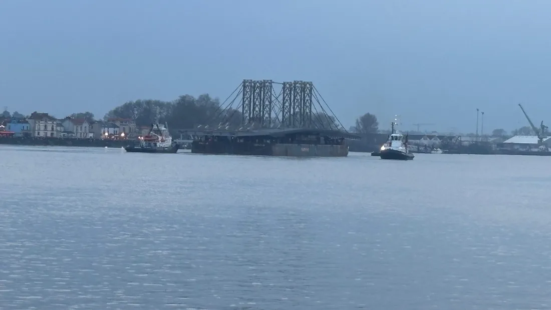 Tablier pont Anne-de-Bretagne