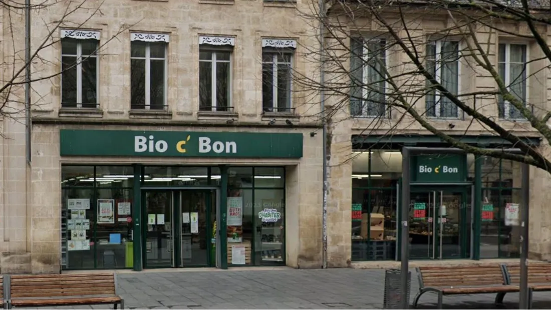 Le magasin Bio C'Bon de Bordeaux, en mars 2023.