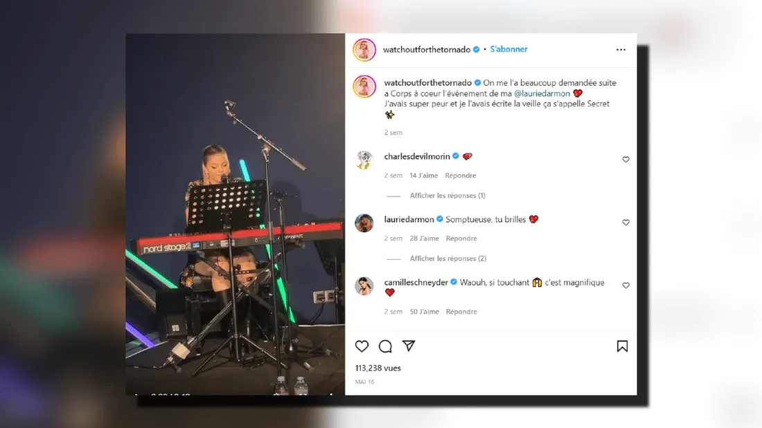 Louane dévoile une chanson pour sa fille Esmée