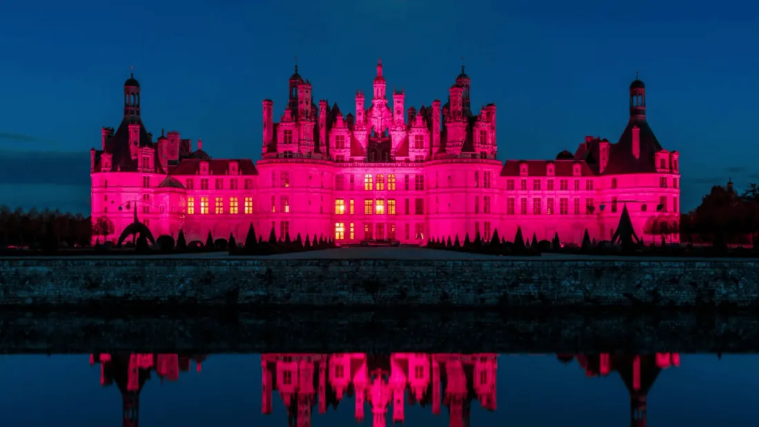 Château de Chambord en rose