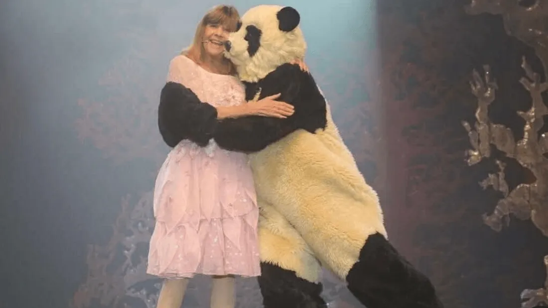 Chantal Goya et Pandi Panda