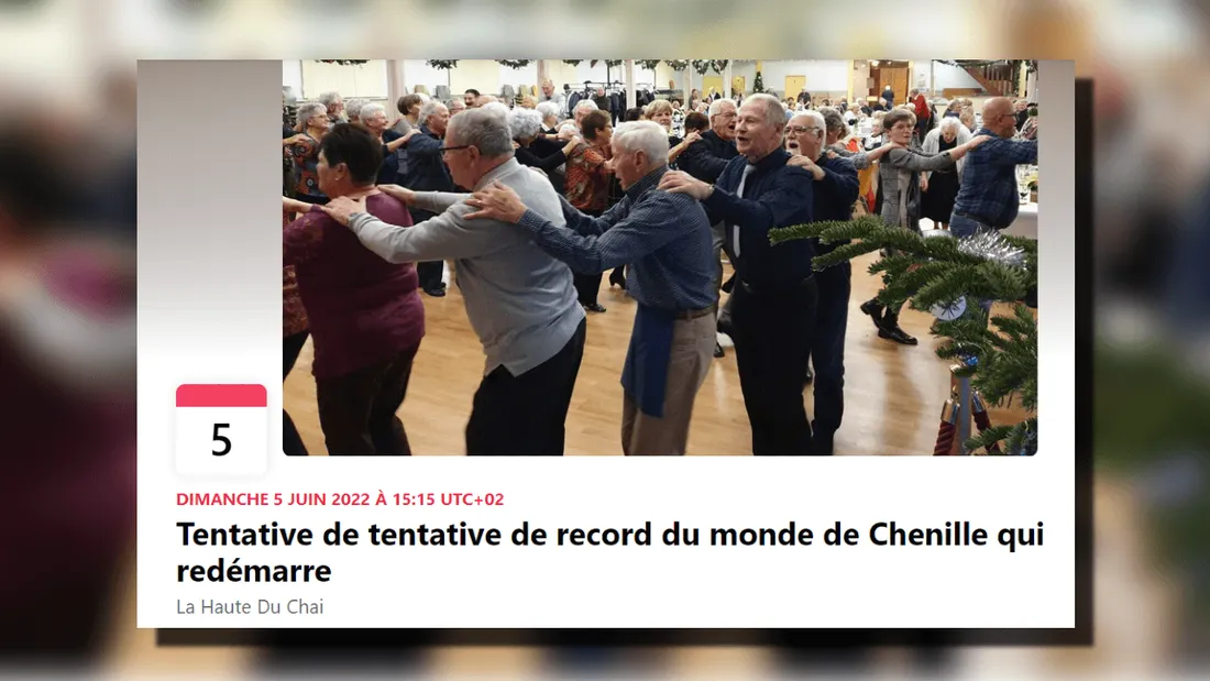 Saint-Brieuc : le record du monde de la plus longue chenille humaine en préparation