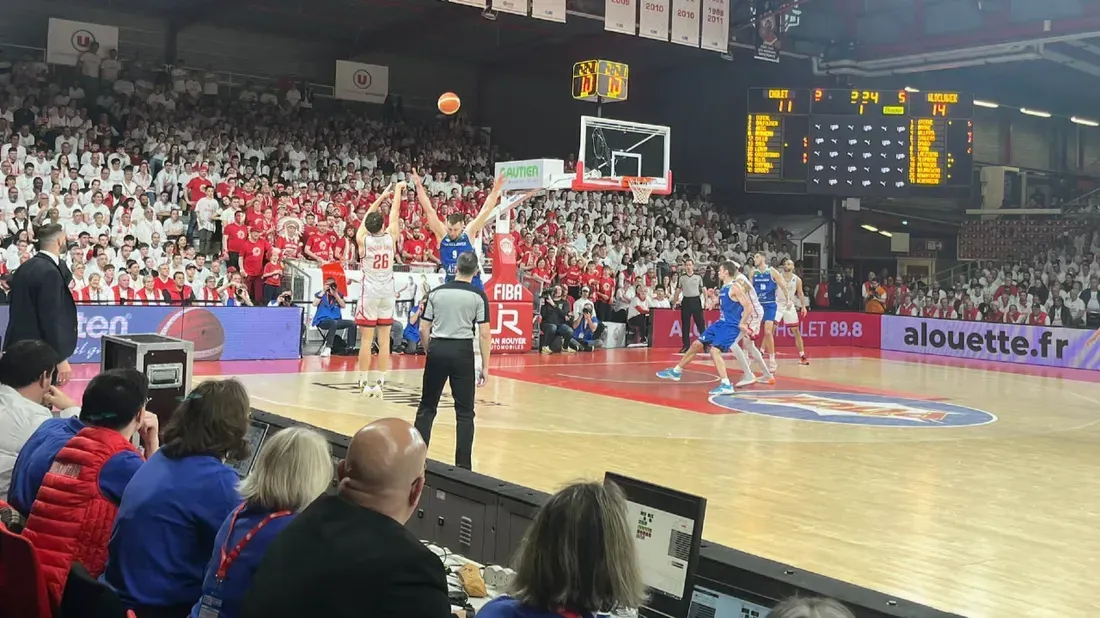 Près de 4700 supporters en moyenne à la salle de la Meilleraie à Cholet