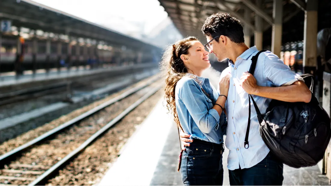 Rencontre dans une gare