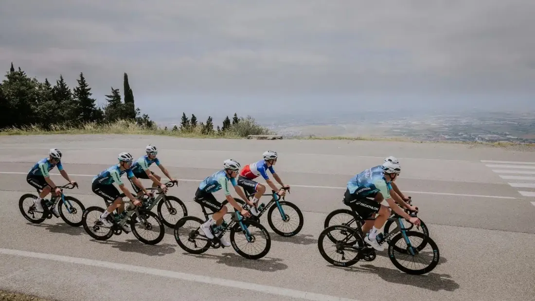 Paul Seixas au départ du Tour de France 