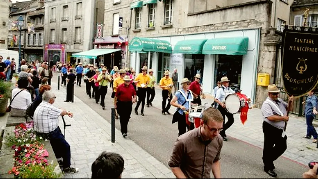 Défilé du 14 juillet à Aubusson