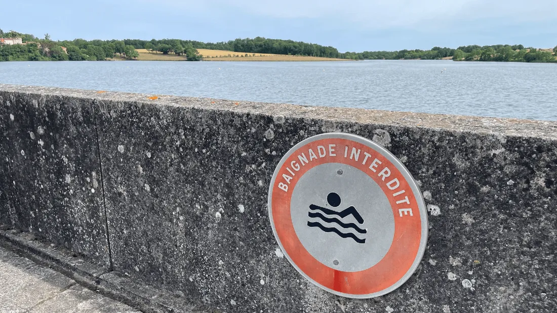 eau baignade interdite