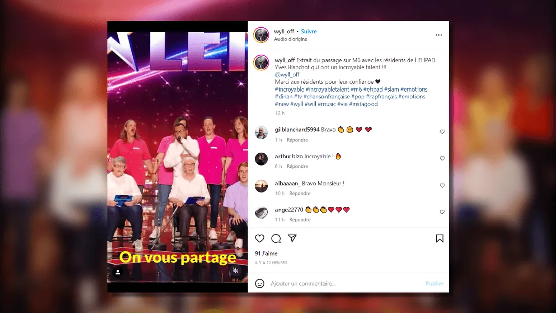 Bretagne : des résidents d’un Ehpad à « La France a un Incroyable Talent » 