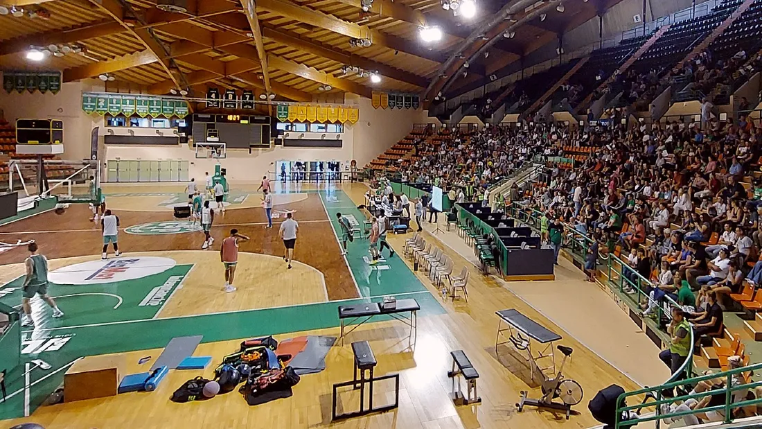 Entraînement public du Limoges CSP en 2022