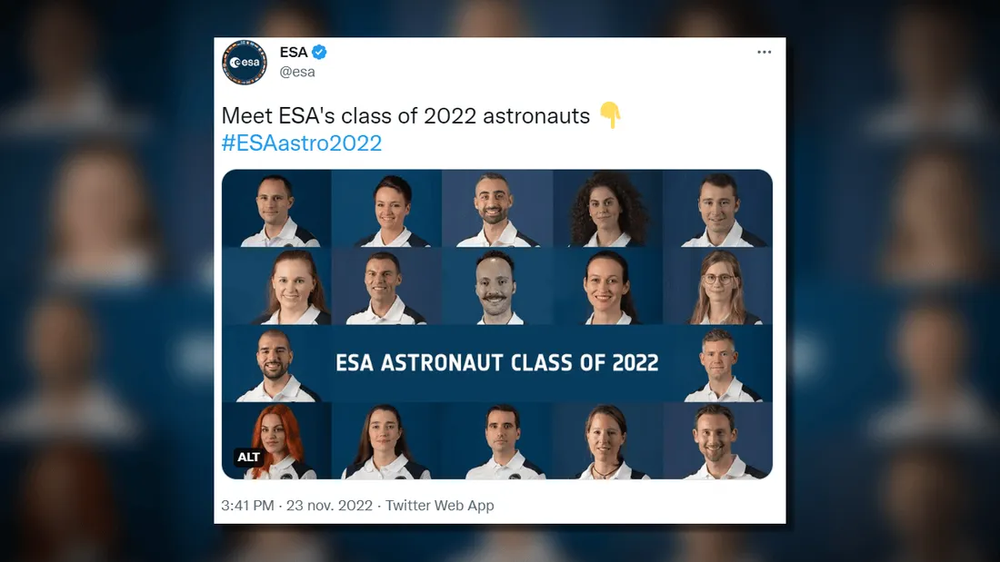 Une astronaute française fait son entrée à l’ESA