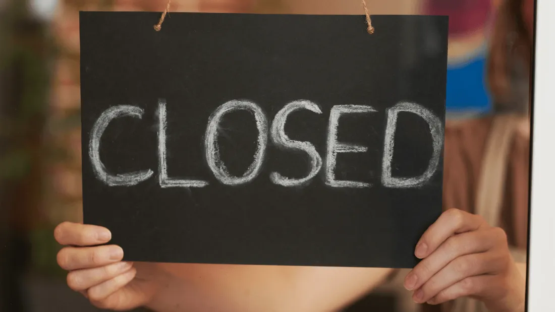 Etablissement fermé