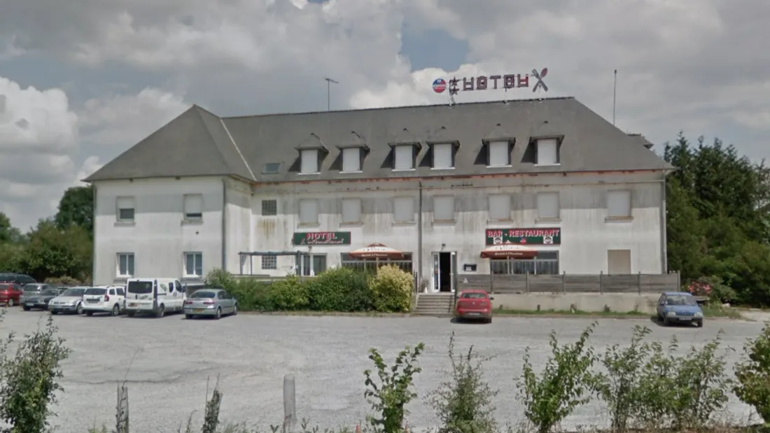 L'hôtel-restaurant, avant sa fermeture en 2023