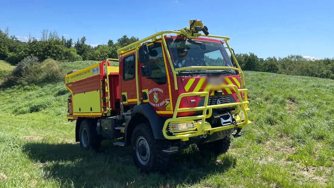 Camion citerne pompiers Finistère