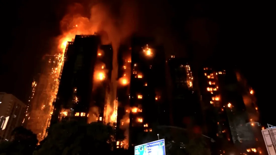 Incendie Hong Kong novembre 2025