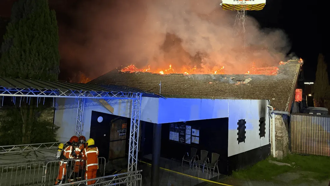 Incendie dans la discothèque Le Castel La Roche-sur-Yon