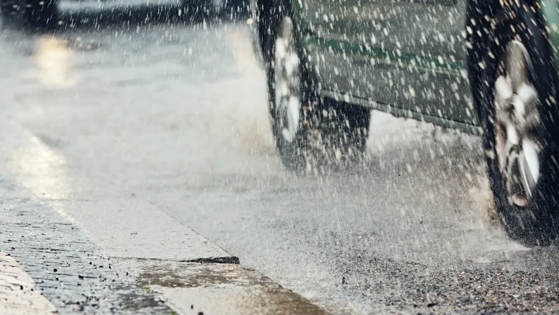 Le périphérique nantais est une nouvelle fois inondé, entrainant des problèmes de circulation