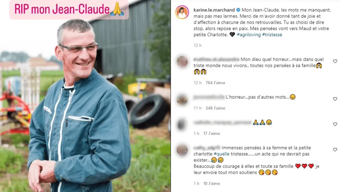 Jean-Claude, ancien candidat de L'Amour est dans le pré, est décédé