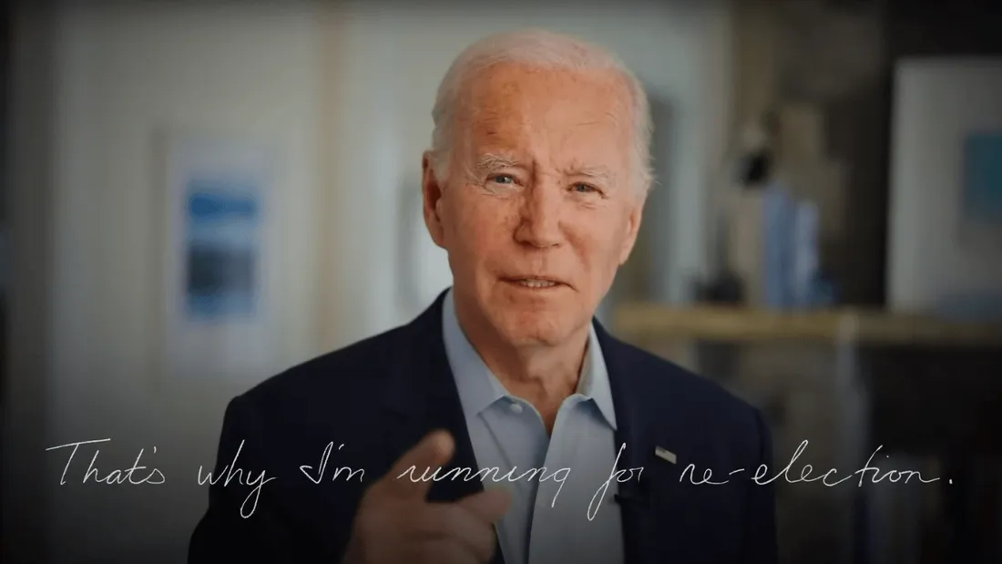 Joe Biden officiellement candidat à sa propre succession à la tête des États-Unis