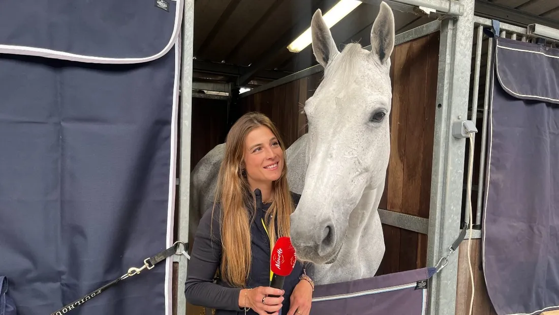 Maéva Coudrin, groom de Philippe Rozier, Jumping La Baule