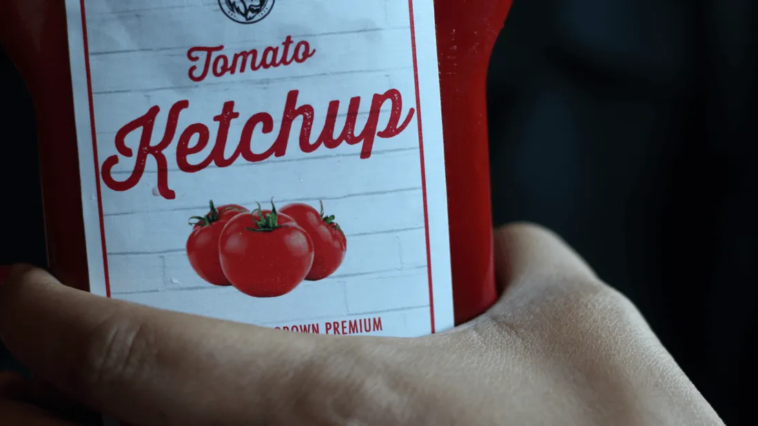 Bouteille de ketchup
