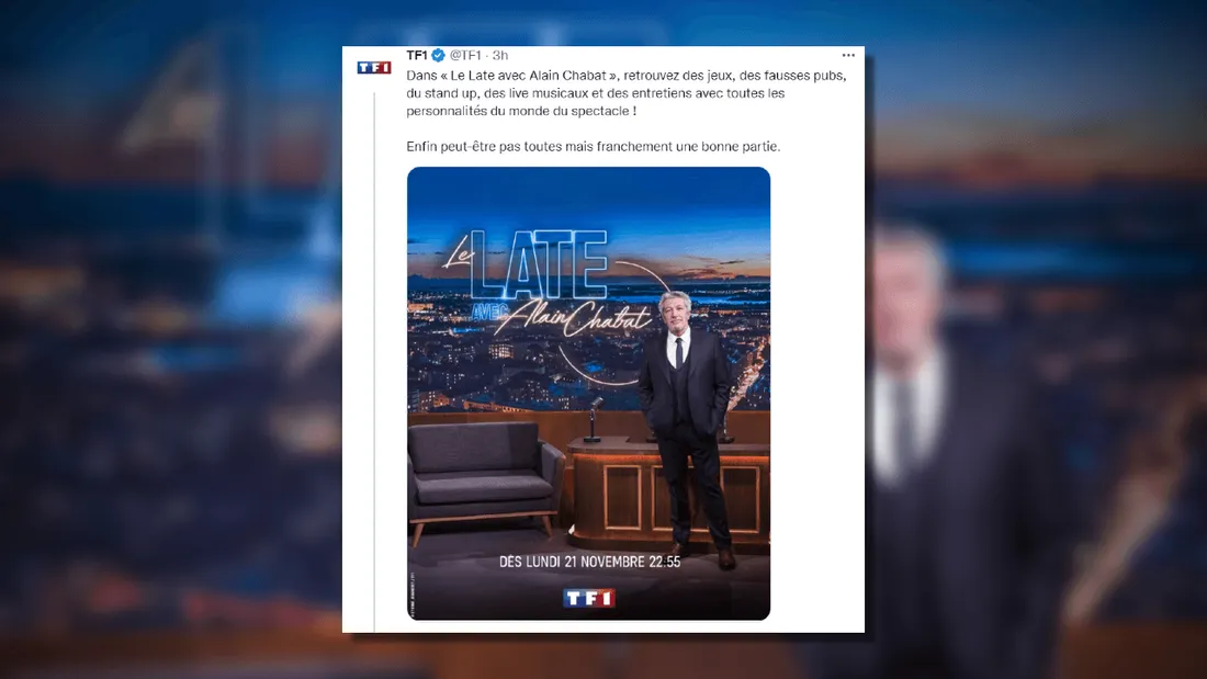 La date du « Late avec Alain Chabat » dévoilée 