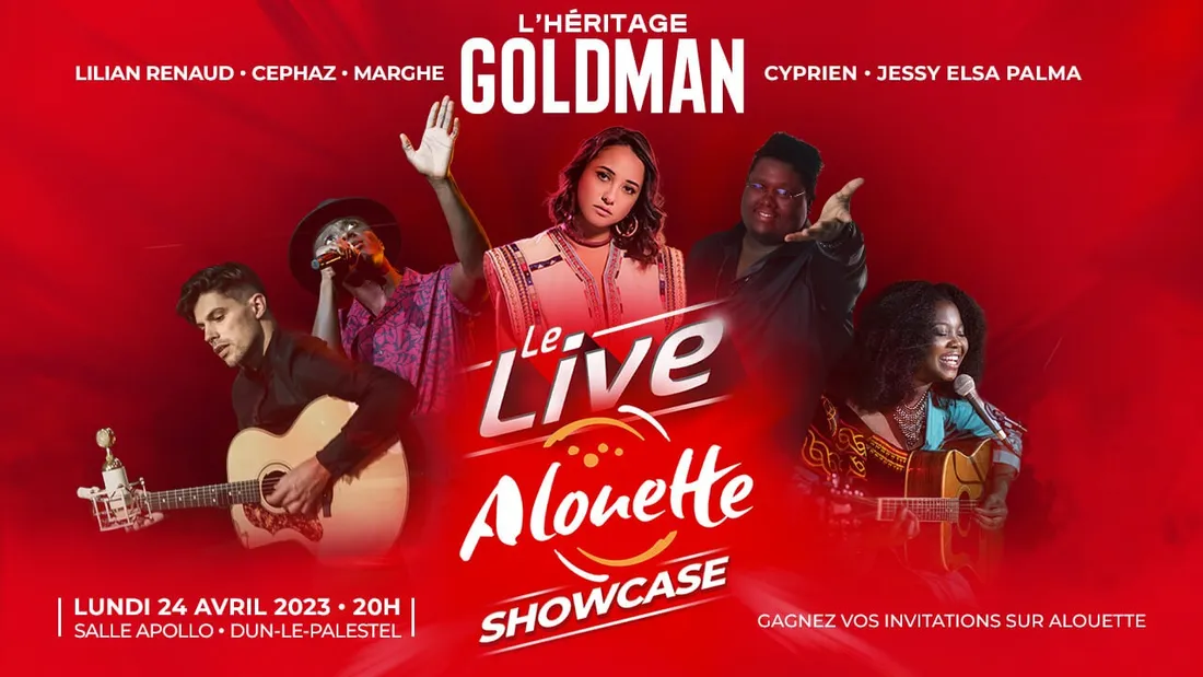 Le Live Alouette Showcase avec l'Héritage Goldman !