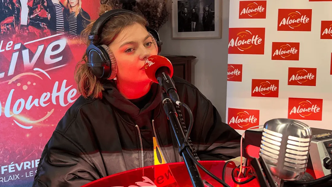 Louane en direct sur Alouette !