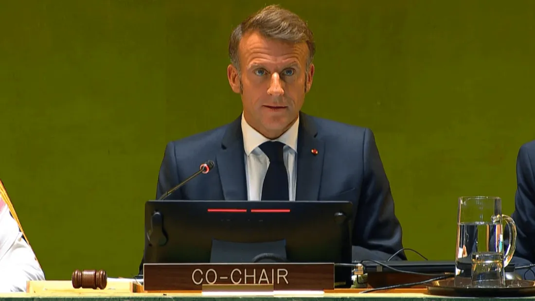 Emmanuel Macron ONU septembre 2025