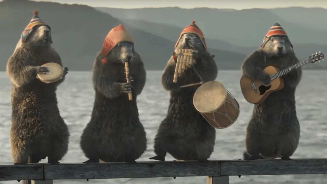 "Les marmottes" les mascottes de FR3. Après 5 ans, elle disparaissent de la chaîne.