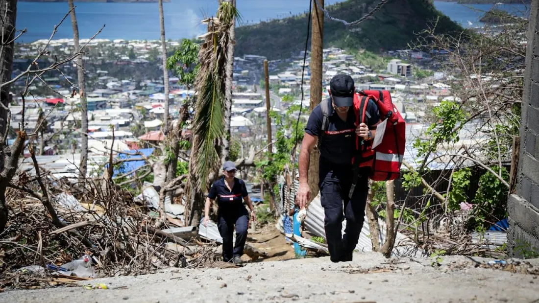 Pompiers à Mayotte