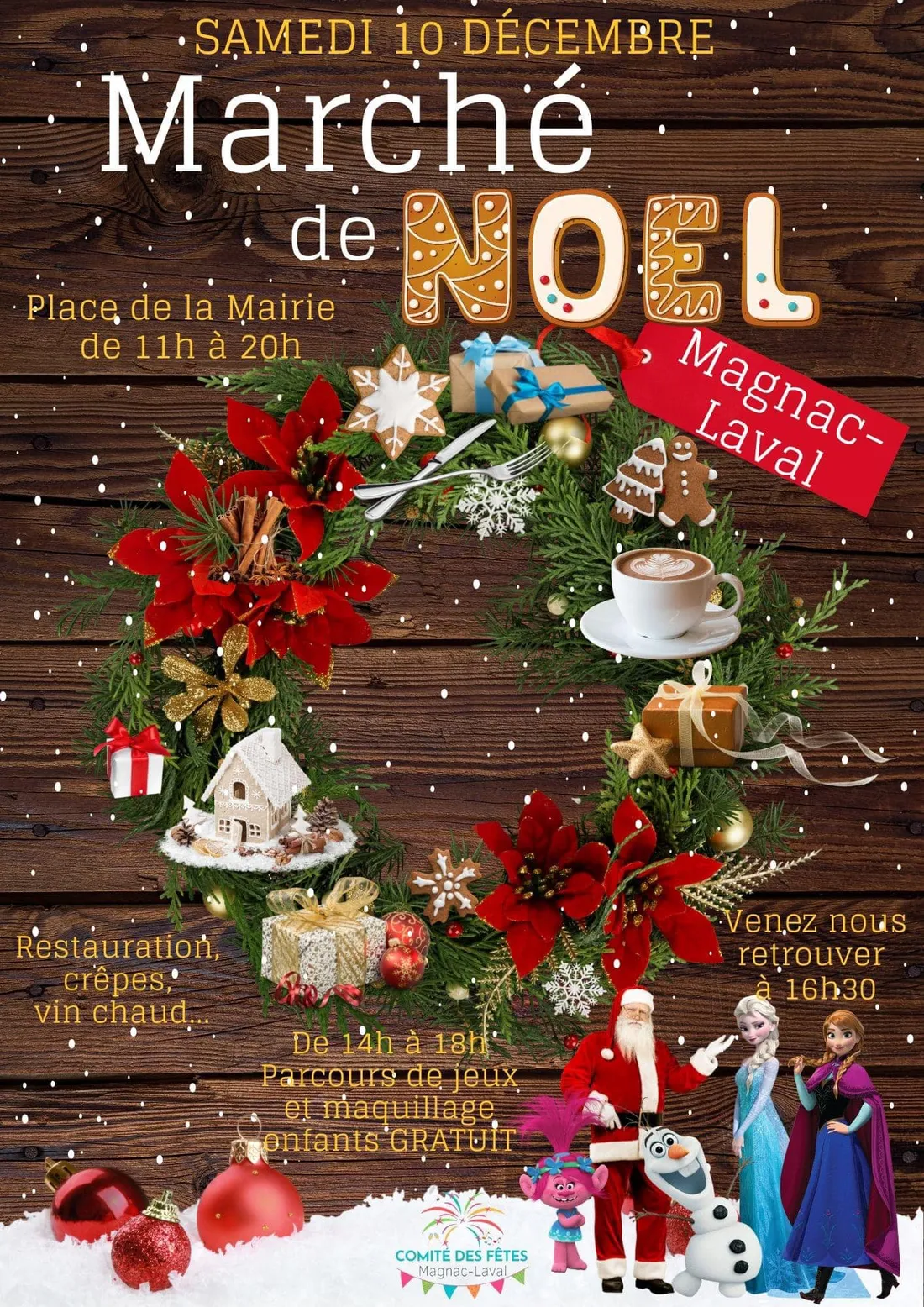 Marché de Noël Magnac-Laval
