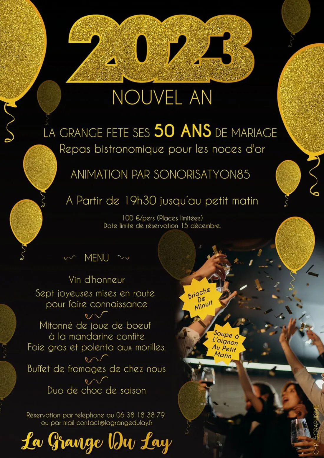 Nouvel an - La Grange du Lay