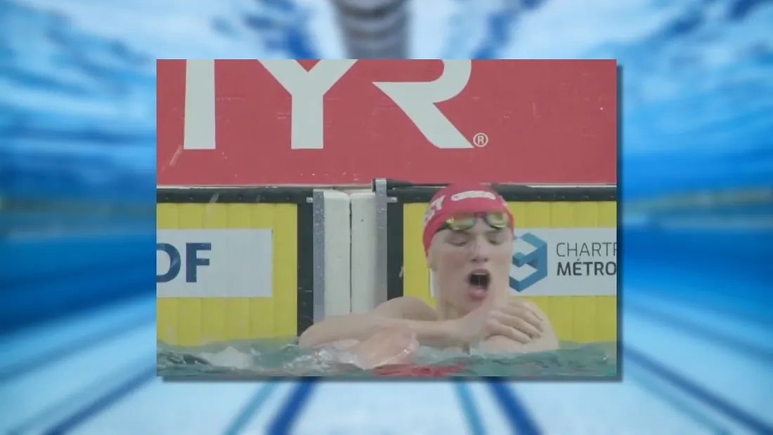 L’ascenseur émotionnel d’un nageur aux championnats de France de natation