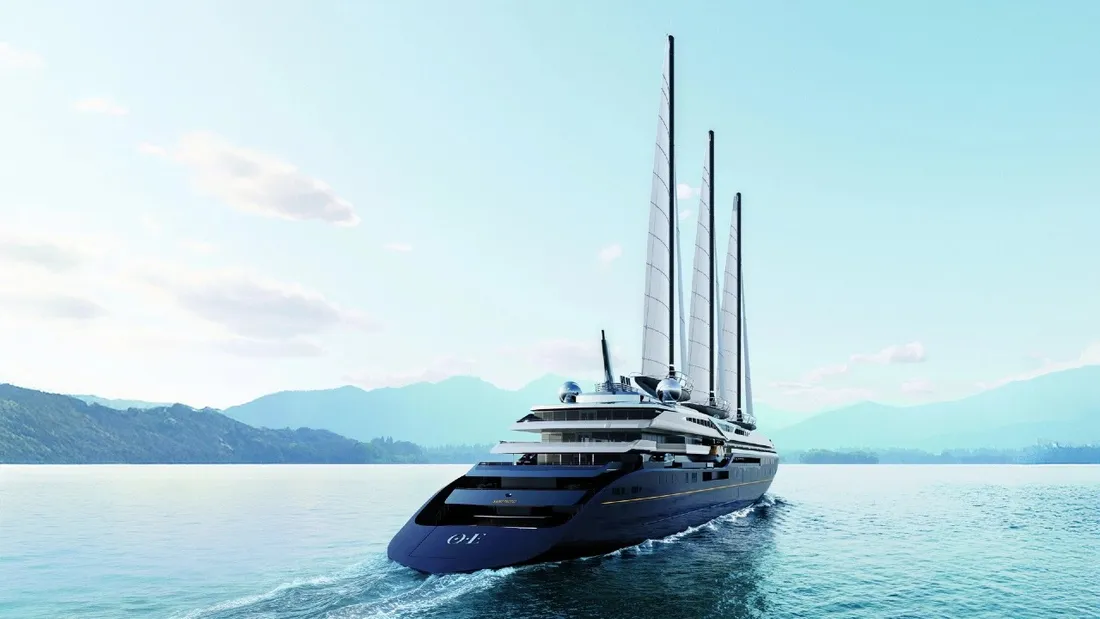 L'Orient Express Corinthian doit quitter le port de Saint-Nazaire ce samedi 2 mai. 