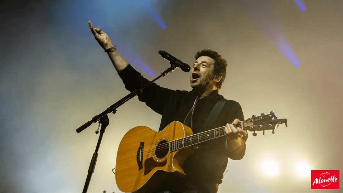 Patrick Bruel lors du Live Alouette à Niort en 2022.
