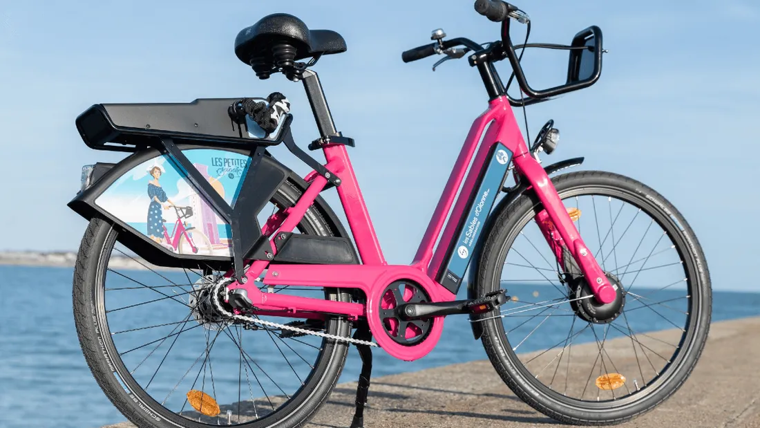 L'un des vélos Les Petites Reines