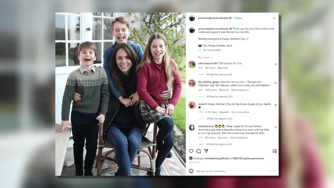 Kate Middleton et ses 3 enfants