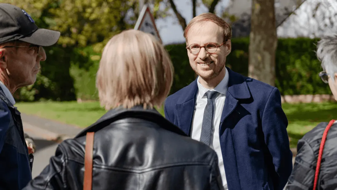 Florian Bercault, maire de Laval