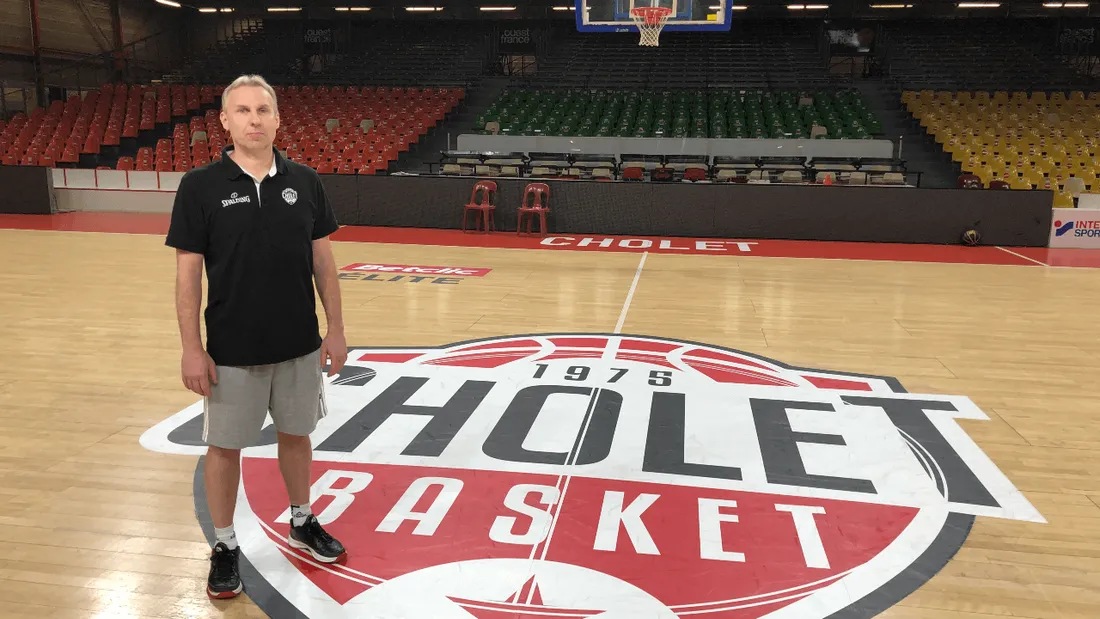 Laurent Vila, nouveau coach de Cholet Basket