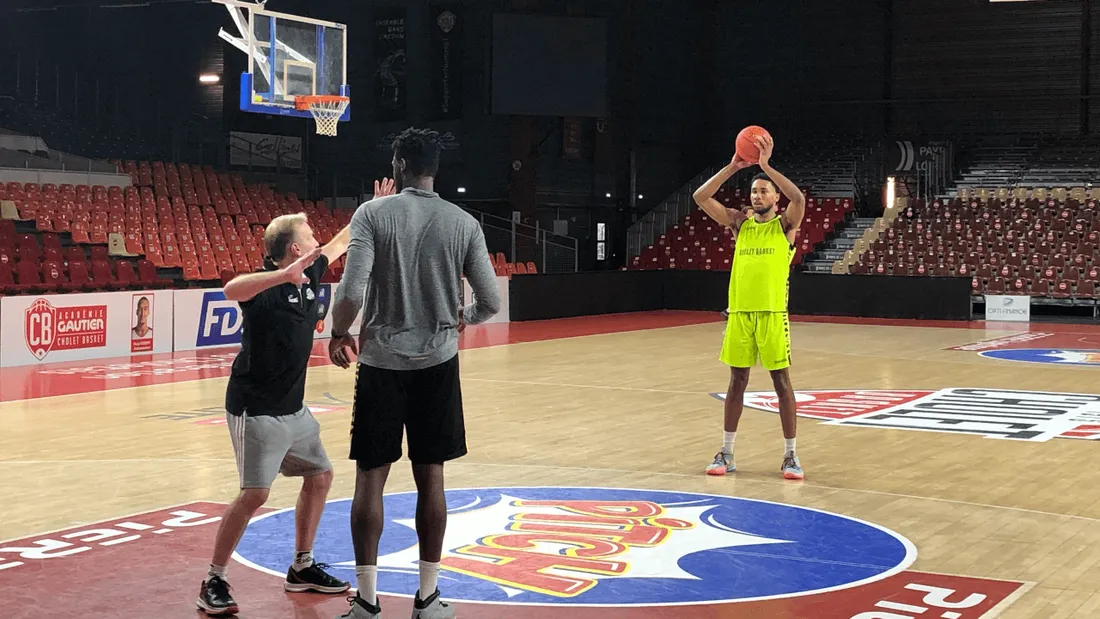 Entraînement Cholet Basket