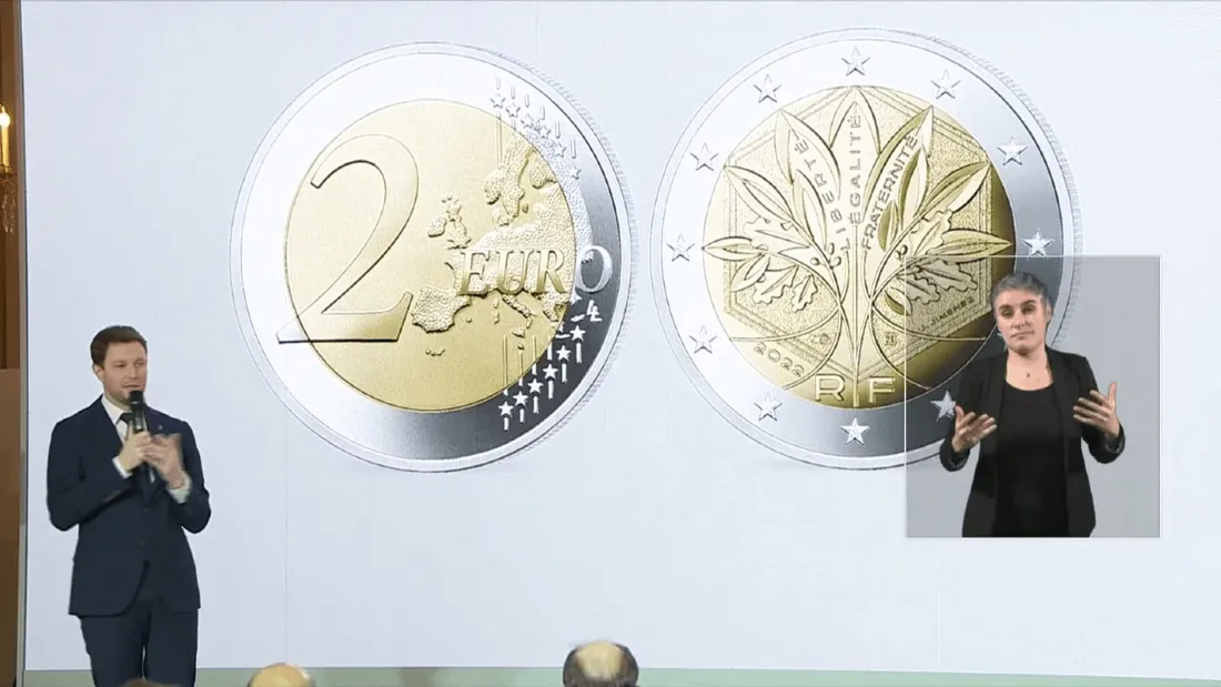 Une nouvelle pièce de 2 euros à partir du 1er janvier