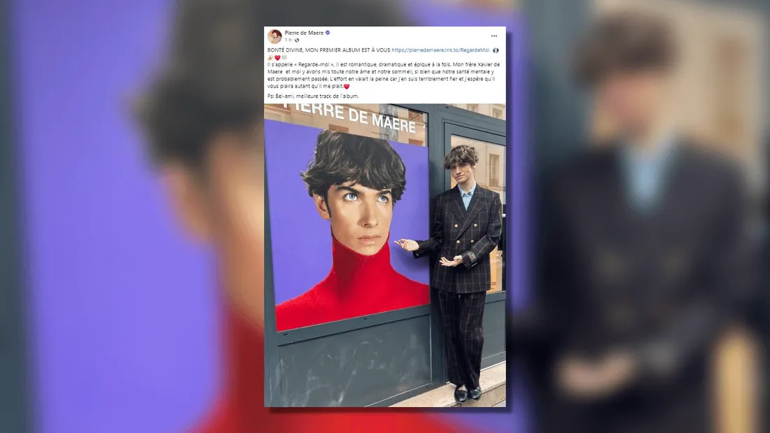 Pierre de Maere dévoile un album "romantique et épique"